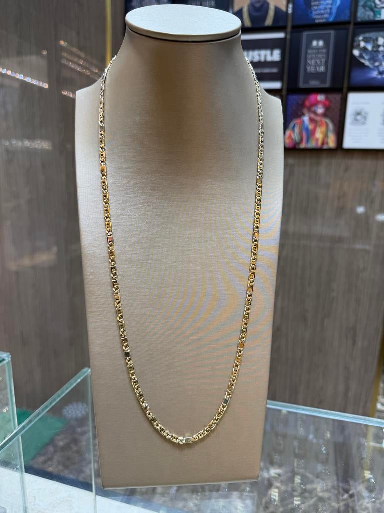 14KT Goud - 24.7 Gram - Ketting - ROLLIE, Ophalen, Nieuw, Goud