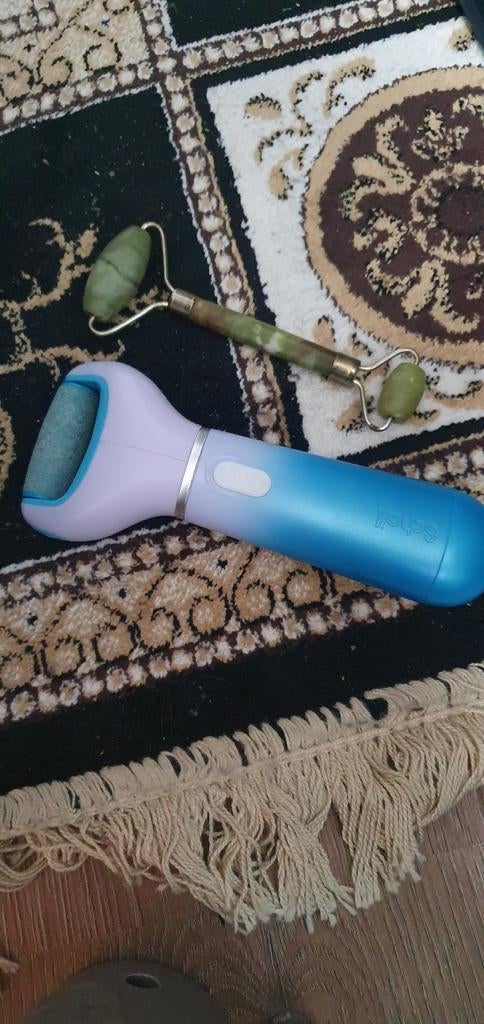 Scholl Velvet Smooth + Jade Roller, Ophalen of Verzenden, Gebruikt, Overige typen