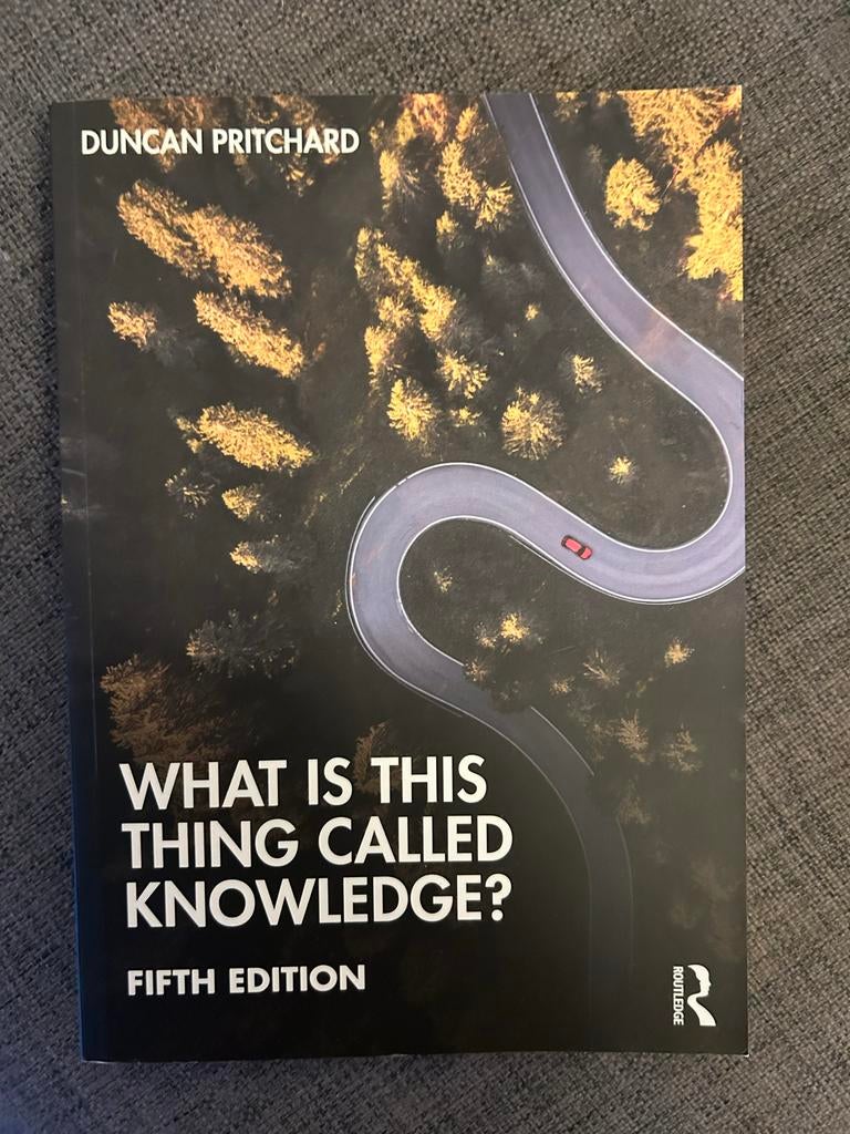 What is this thing called knowledge? - Pritchard, Ophalen of Verzenden, Zo goed als nieuw