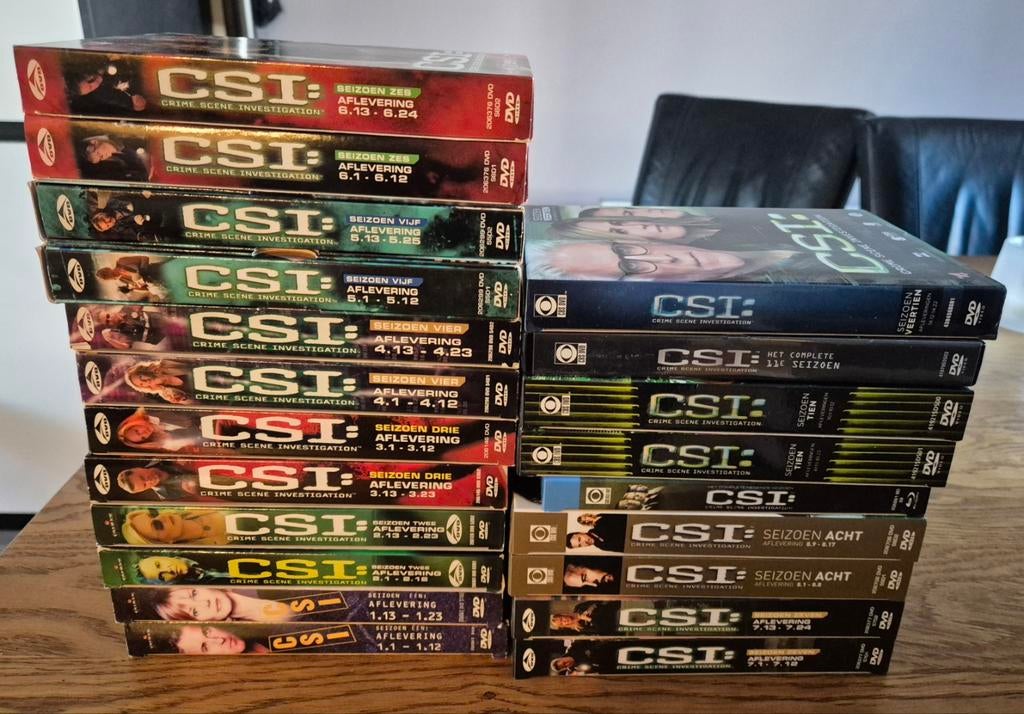 CSI Complete DVD Boxset, Vanaf 16 jaar, Boxset, Ophalen of Verzenden, Zo goed als nieuw