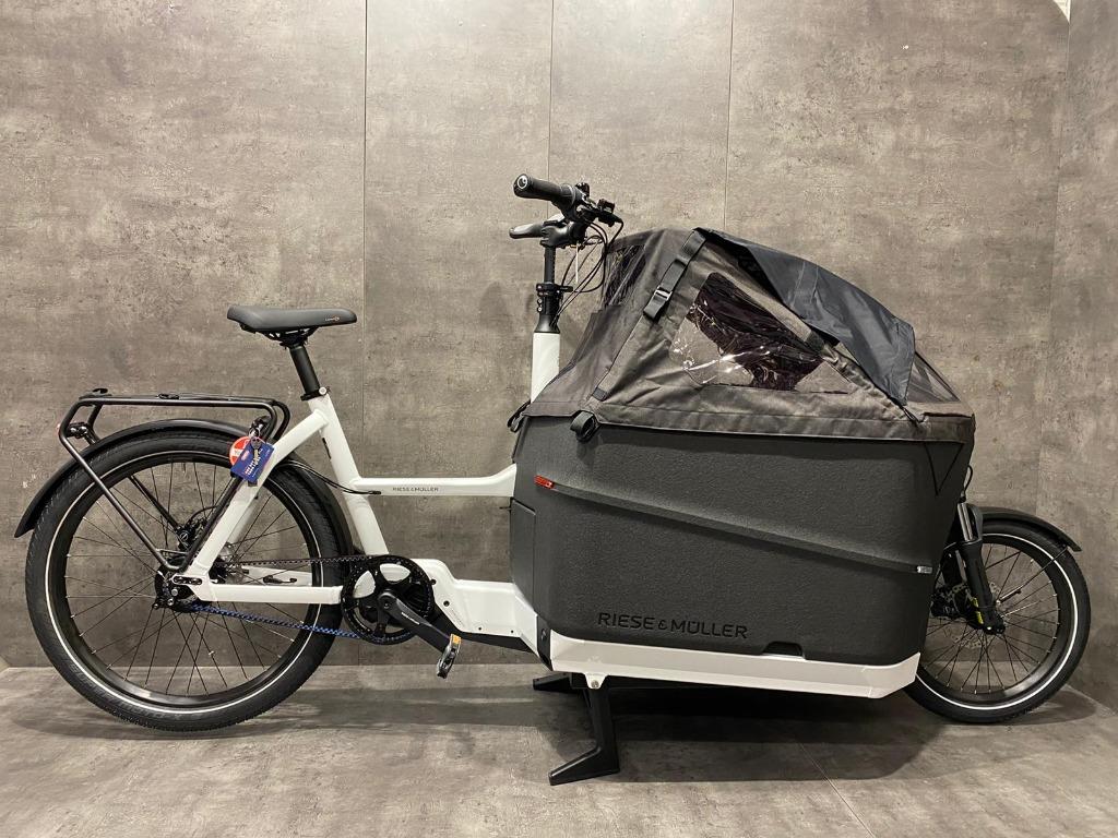 Riese & Müller Packster 70 nu met 30% korting! ACTIE!, Fietsen en Brommers, Fietsen | Bakfietsen, Huif, Nieuw, 1 kind, Ophalen