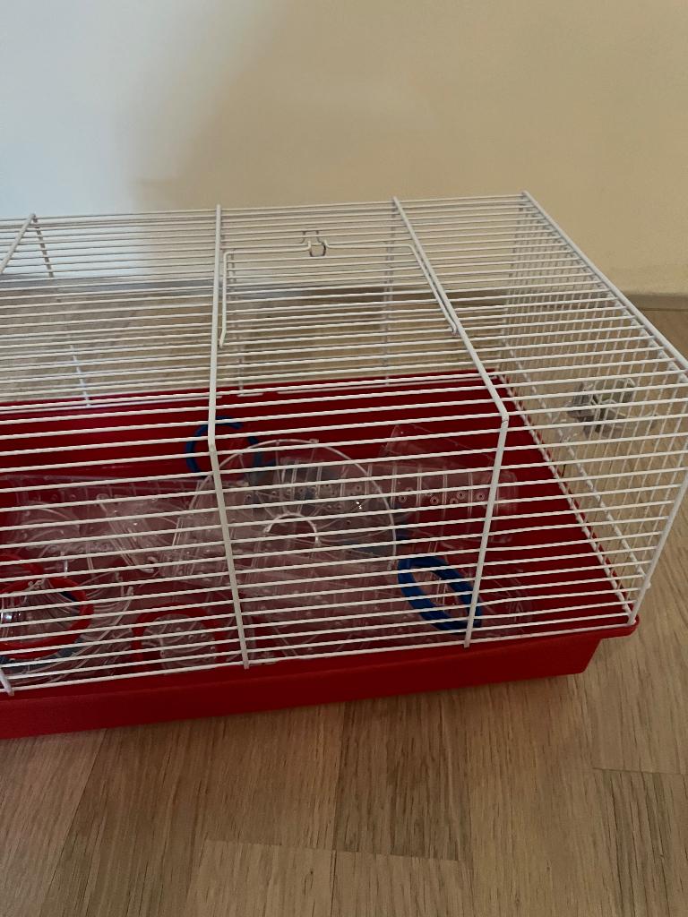 Hamster kooi, Dieren en Toebehoren, Minder dan 60 cm, Kooi, Gebruikt, Minder dan 75 cm