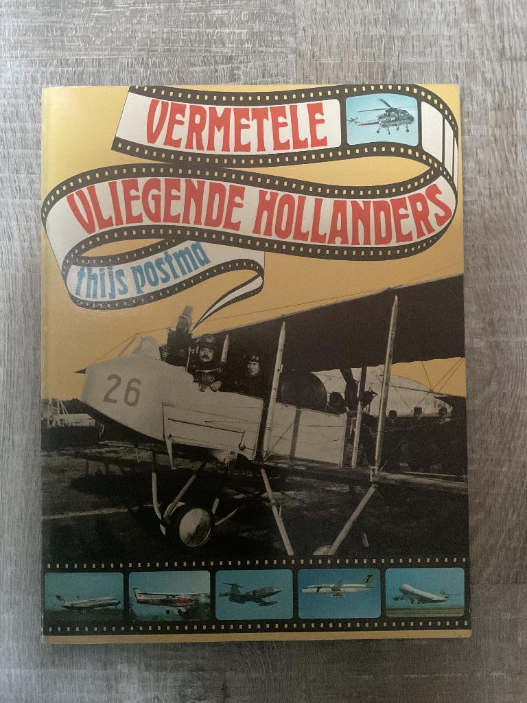 Vermetele Vliegende Hollanders, Thijs Postma (gesigneerd), Thijs Postma, Ophalen of Verzenden, Zo goed als nieuw, Overige onderwerpen