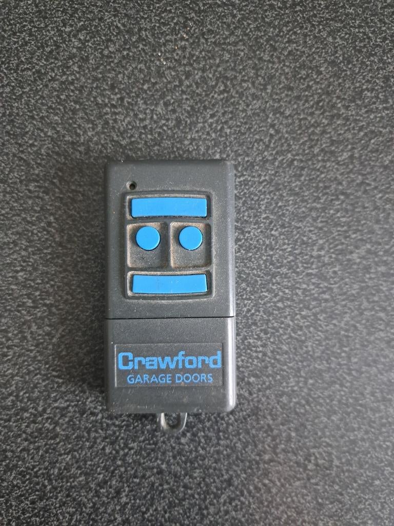 Afstandbediening/handzender voor Crawford garagedeur., Doe-het-zelf en Verbouw, Ophalen of Verzenden