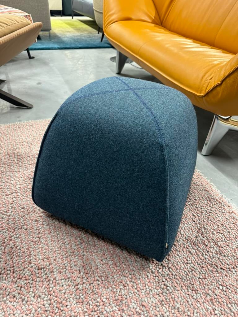 2 Nieuw Design on Stock BimBom Kruk blauw stof Bim Bom
