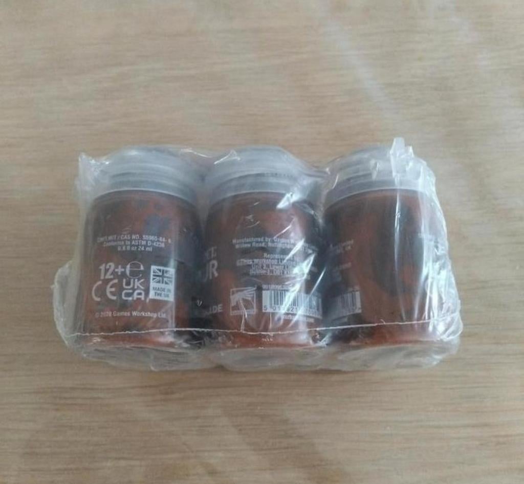 Warhammer citadel agrax earthshade gloss 24mm verf nieuw

Pr, Hobby en Vrije tijd, Wargaming, Ophalen of Verzenden, Nieuw, Warhammer
