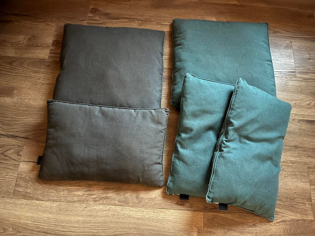 Madison kussens, Ophalen, Zo goed als nieuw, Blauw, Vierkant