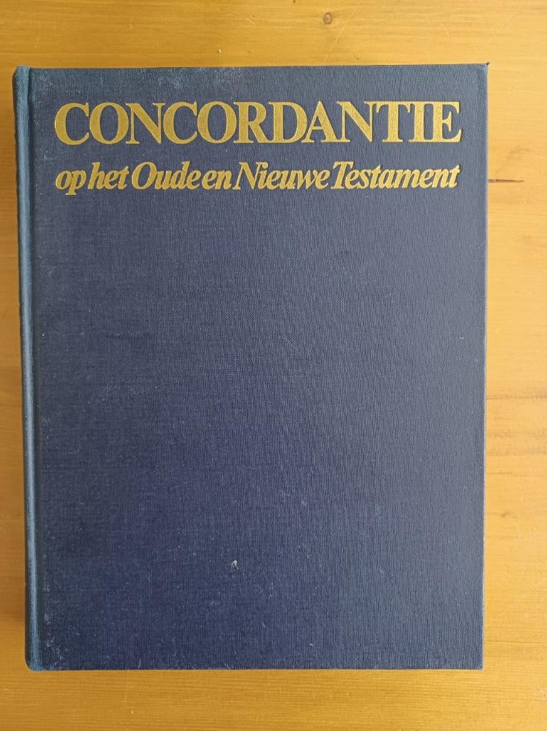 Concordantie op het Oude en Nieuwe Testament, Boeken, Gelezen, Dr. S.P. Dee / prof. dr. J. Schoneveld, Christendom | Protestants