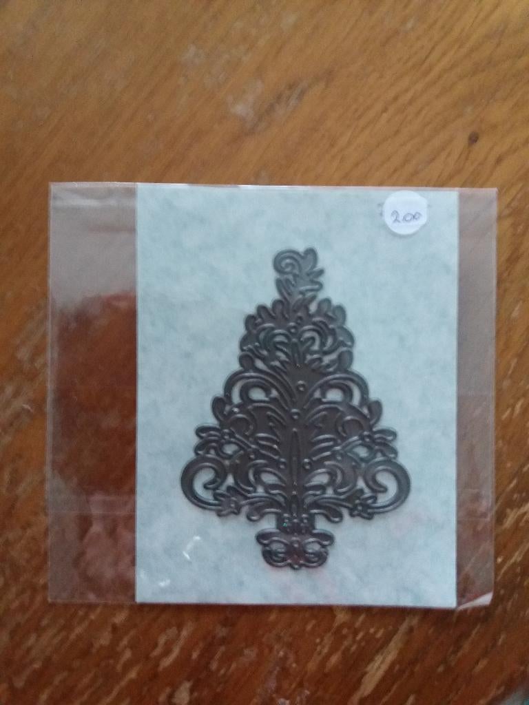 Mal Kerstboom 9 cm., Ophalen of Verzenden, Nieuw, Kerst, Pons of Mal