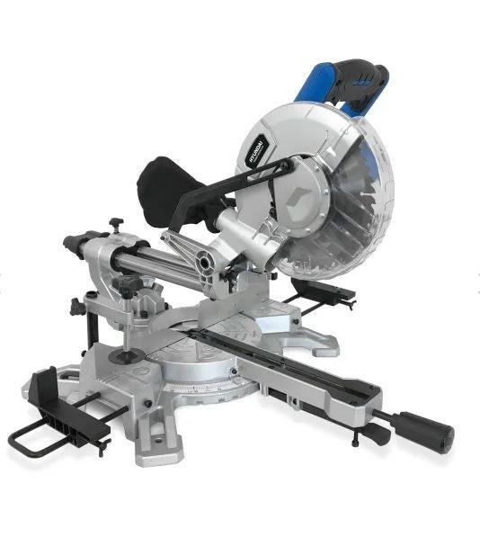 Hyundai radiaal afkortzaag met trekfunctie 1500W - NIEUW, Doe-het-zelf en Verbouw, Gereedschap | Zaagmachines, 70 mm of meer, Nieuw