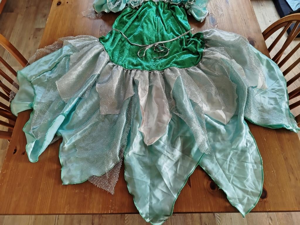 Mooie elfen jurk, voor maat M tot en met XL., Ophalen, Zo goed als nieuw, Maat 42/44 (L), Carnaval