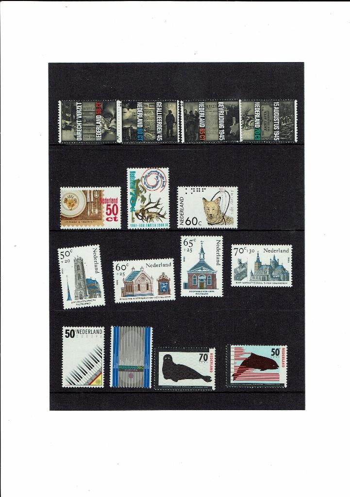 Nederlandse postzegels 1985, Ophalen of Verzenden, Na 1940, Postfris