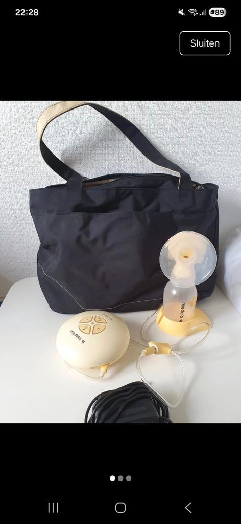 Medela kolfset inclusief tas - goede staat, Kinderen en Baby's, Babyvoeding en Toebehoren, Gebruikt, Borstkolf, Ophalen