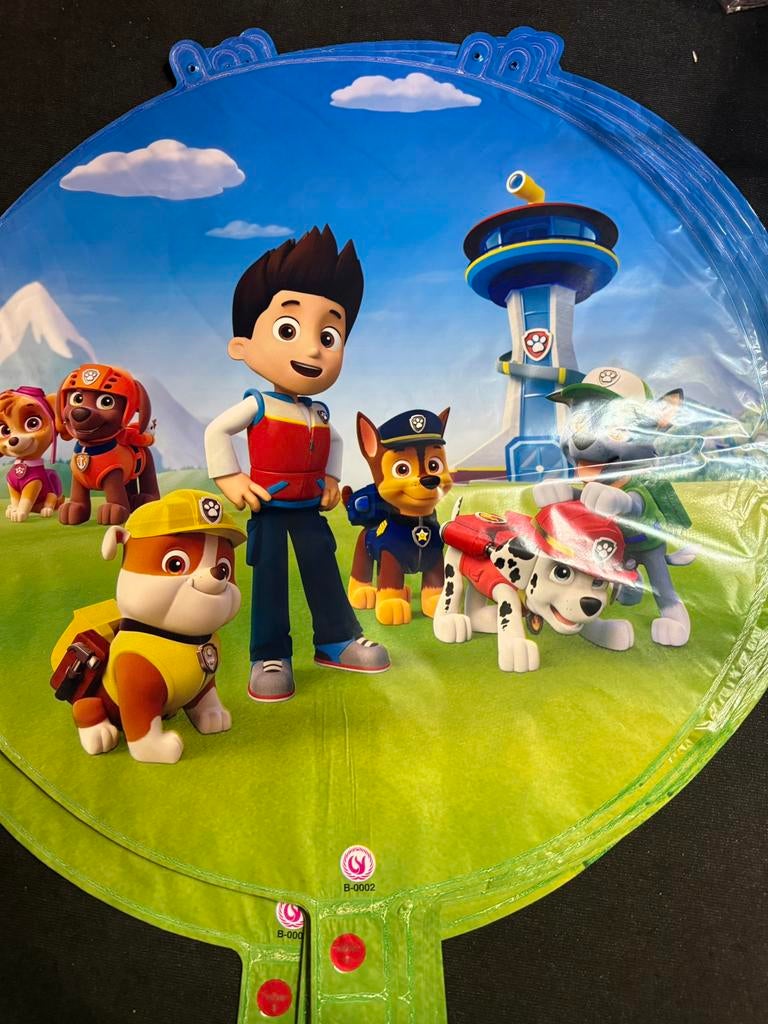 Paw Patrol folie ballon 45cm rond, Verzenden, Nieuw, Versiering, Verjaardag