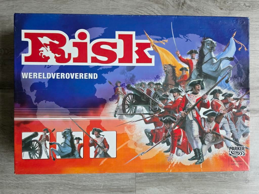 Parker Risk Wereldveroverend - Bordspel, Vijf spelers of meer, Ophalen of Verzenden, Gebruikt, Parker