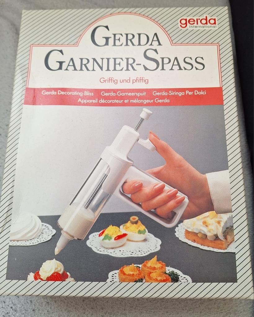 Gerda Garneerspuit NIEUW in doos, Ophalen of Verzenden, Nieuw