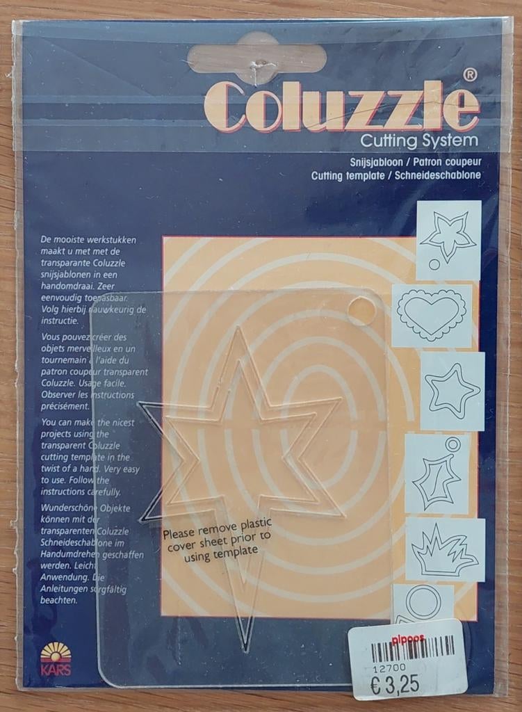 Coluzzle - Snijmal Mini - Ster Lang, Ophalen of Verzenden, Zo goed als nieuw, Pons of Mal