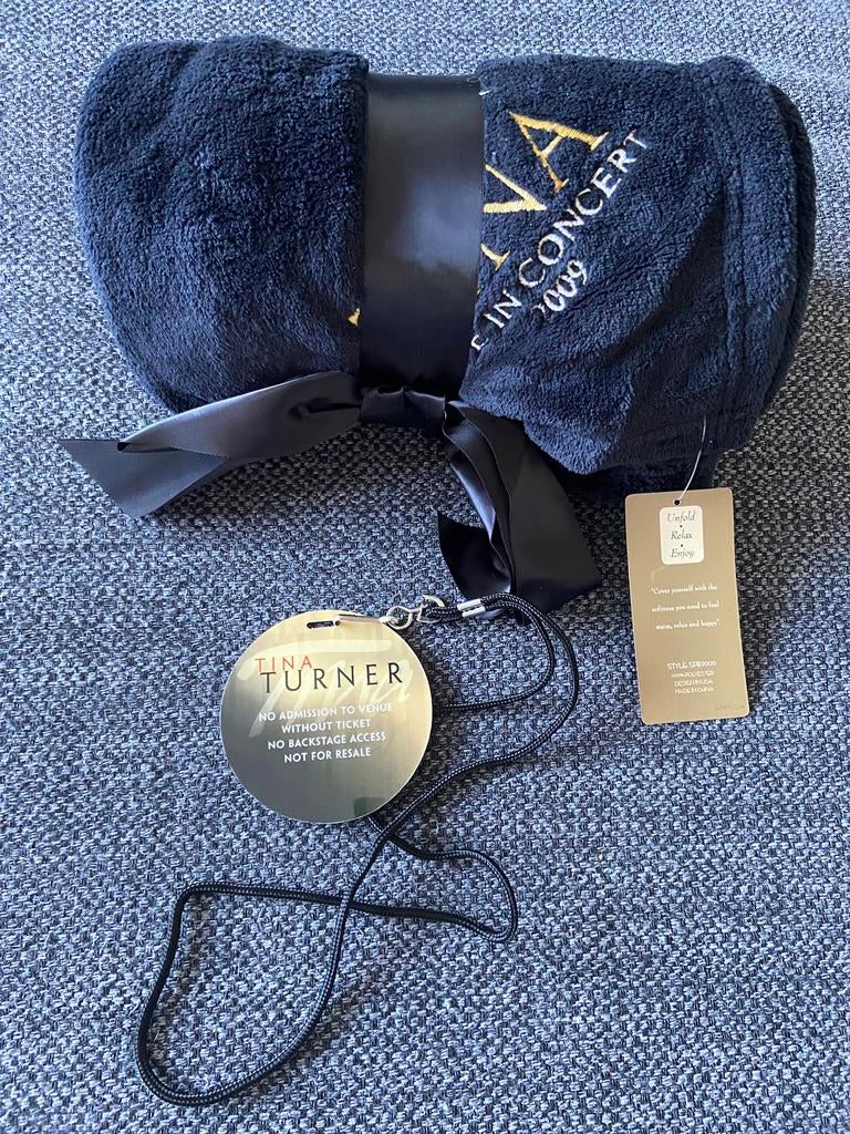Originele Tina Turner fleece dekentjes + lineyard, Ophalen of Verzenden, Nieuw