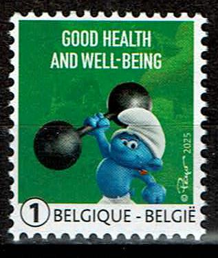 Smurfen 2025 (OBP 5297 ) @ frankeerwaarde, Postzegels en Munten, Ophalen of Verzenden, Postfris