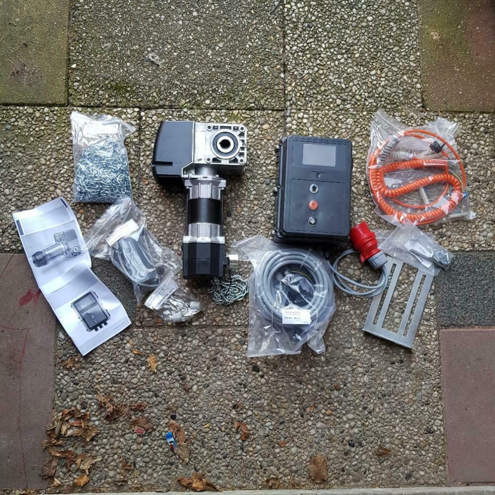 NIEUW Mfz motor overheaddeur roldeur garagedeur, Ophalen of Verzenden, Metaal, 120 cm of meer, 215 cm of meer