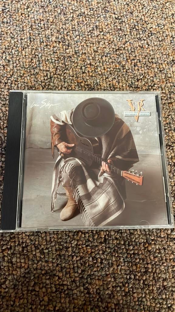CD Stevie Ray and double trouble “In Step”, Ophalen of Verzenden, 1980 tot heden, Zo goed als nieuw, Blues