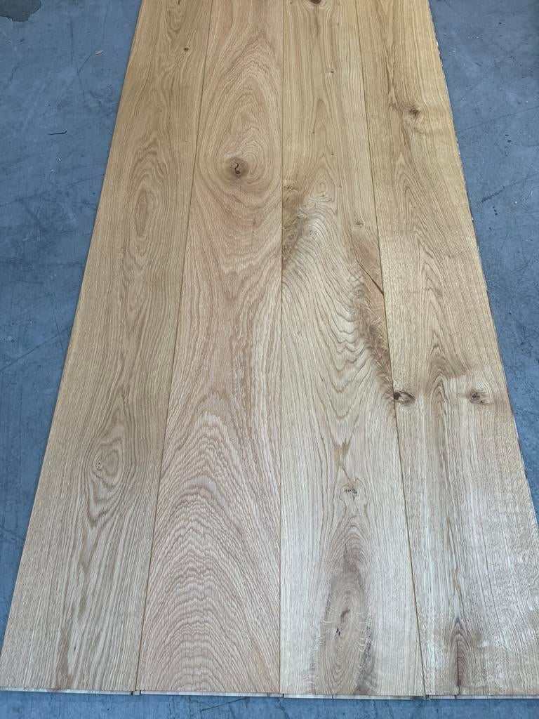 100m2 kant en klaar eiken multiplank geolied €47,5m2 inc btw, Parket, Nieuw, Ophalen of Verzenden, 10 m² of meer