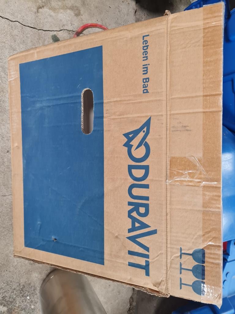 Nieuwe Duravit Wastafel - 350x450 Wit, Huis en Inrichting, Badkamer | Badkamermeubels, Ophalen, Minder dan 50 cm, Nieuw, Minder dan 100 cm