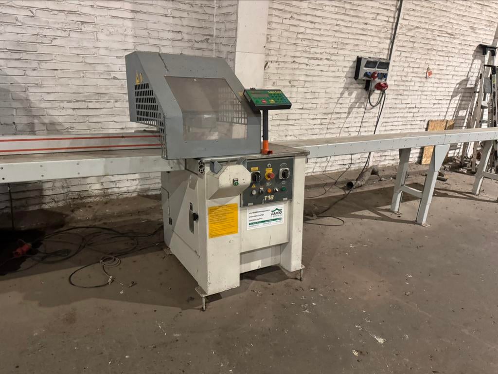 Volautomatische afkortzaag Tigerstop, Doe-het-zelf en Verbouw, 70 mm of meer, Ophalen of Verzenden, Zo goed als nieuw, Afkortzaag