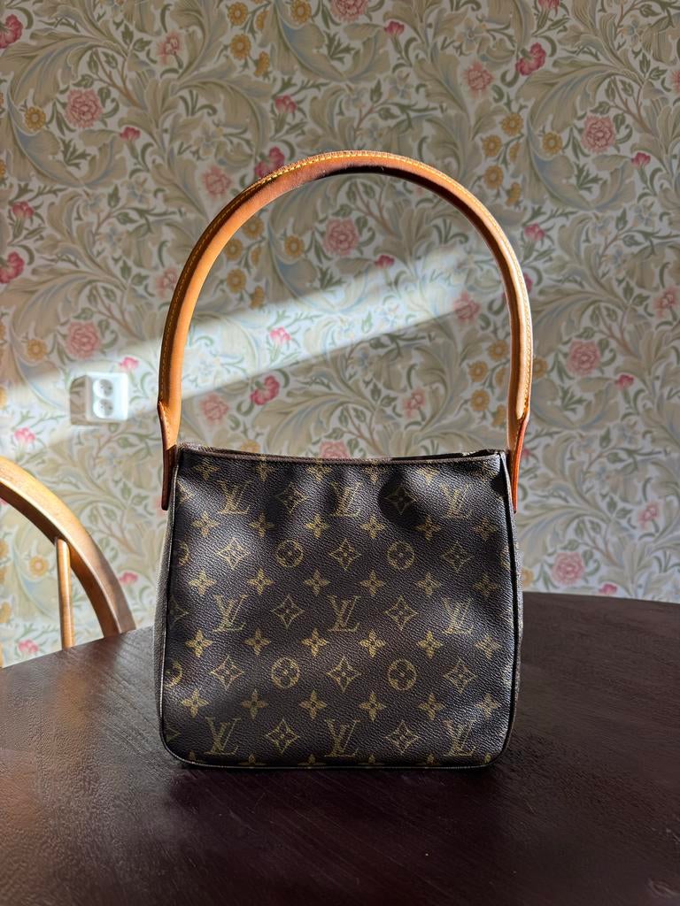 Louis Vuitton Looping, Sieraden, Tassen en Uiterlijk, Tassen | Damestassen, Ophalen of Verzenden, Zo goed als nieuw, Bruin, Schoudertasje