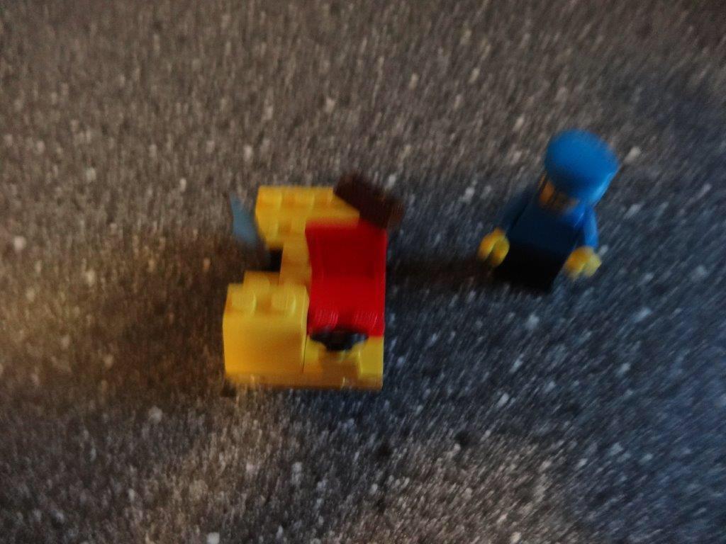Vintage LEGO 6607  veegwagen met toebehoren, Ophalen of Verzenden, Zo goed als nieuw, Complete set, Lego