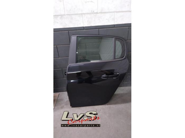 Portier 4Deurs links-achter van een Peugeot 208 (KTV), Gebruikt, -, Deur, -