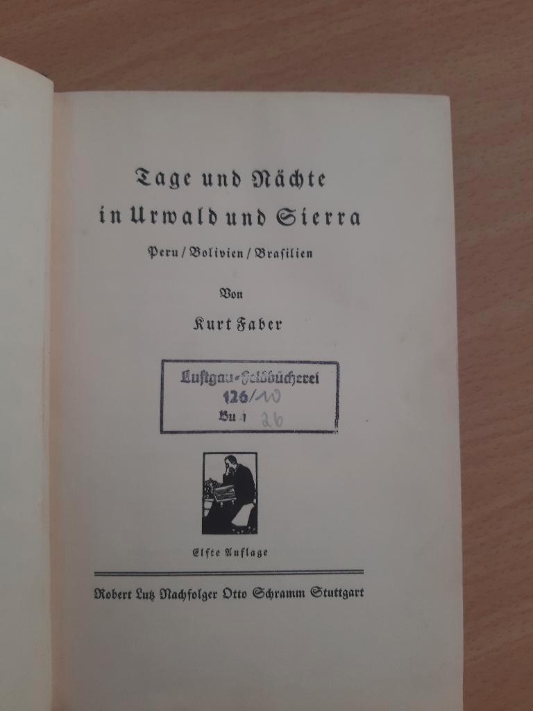 Tage und Nächte im urwald und Sierra (1940), Verzamelen, Militaria | Tweede Wereldoorlog, Ophalen of Verzenden, Luchtmacht, Duitsland