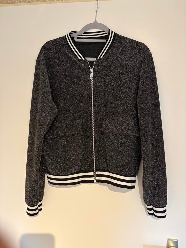 Bomber jasje, Maat 38/40 (M), Zwart, Ophalen of Verzenden, Zo goed als nieuw