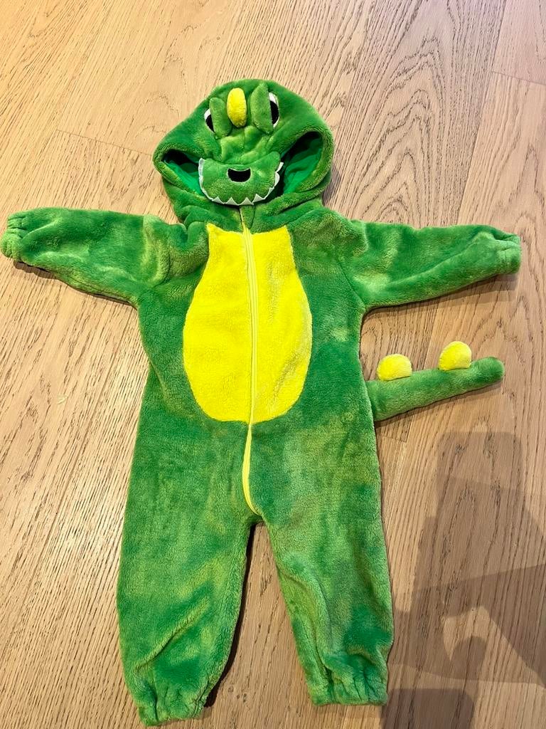 Verkleedpak dino/draakje, Ophalen of Verzenden, Zo goed als nieuw, 104 of kleiner, Jongen of Meisje