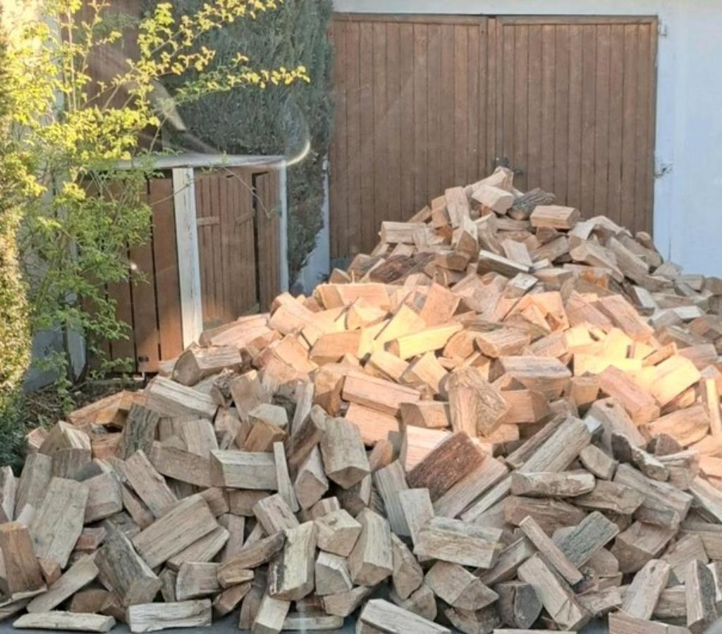 Brandhout Haardhout Kachelhout Eikenhout Beukenhout Berken!, Tuin en Terras, Haardhout, 6 m³ of meer, Ophalen of Verzenden, Blokken
