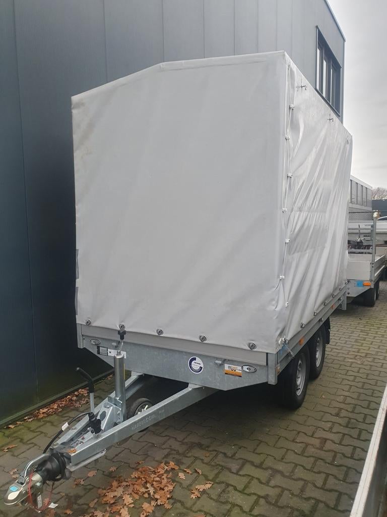 Hapert plateau huifwagen285x165x195 2 ton bj 2021, Ophalen of Verzenden, Nieuw