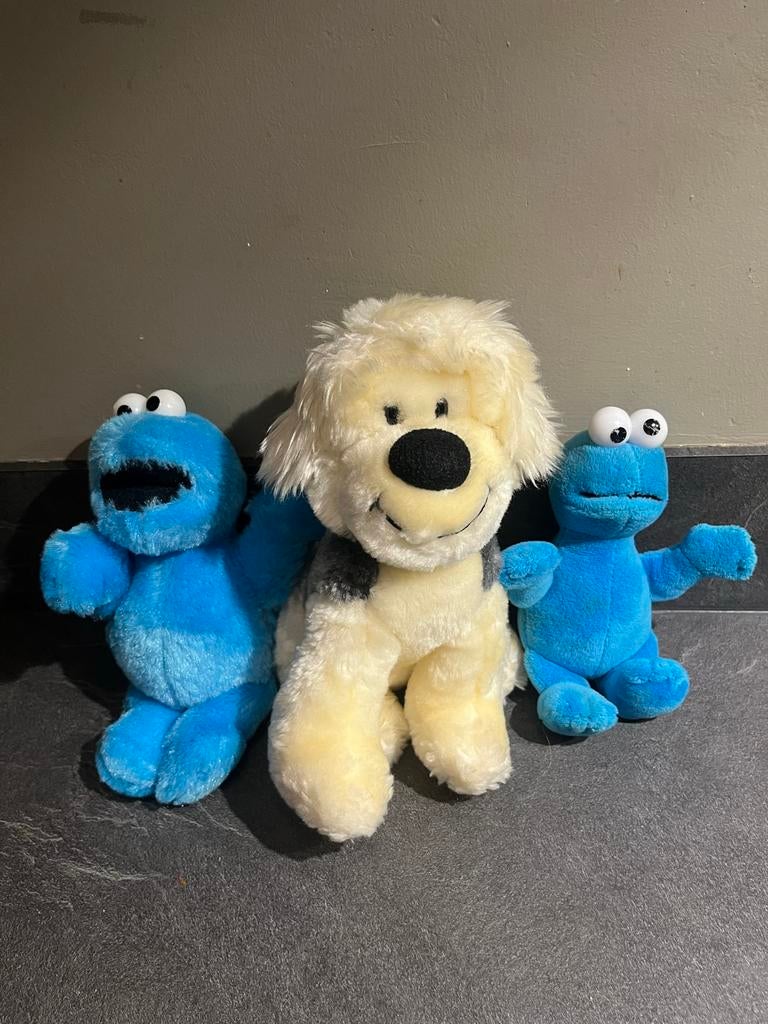 Sesamstraat Koekiemonster & Samson Knuffels, Ophalen of Verzenden, Gebruikt, Overige typen