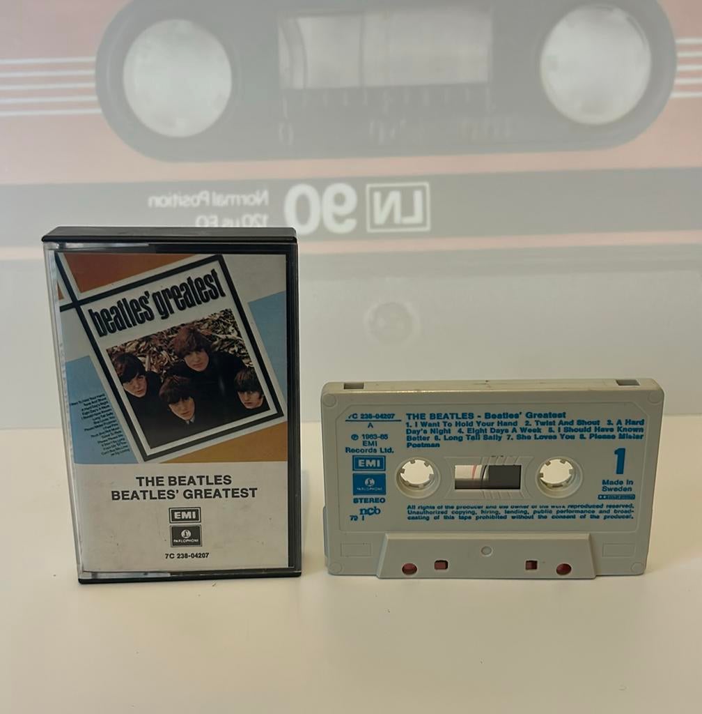 The Beatles – Beatles’ Greatest – Cassette, Cd's en Dvd's, Cassettebandjes, Ophalen of Verzenden, Gebruikt, Pop, 1 bandje
