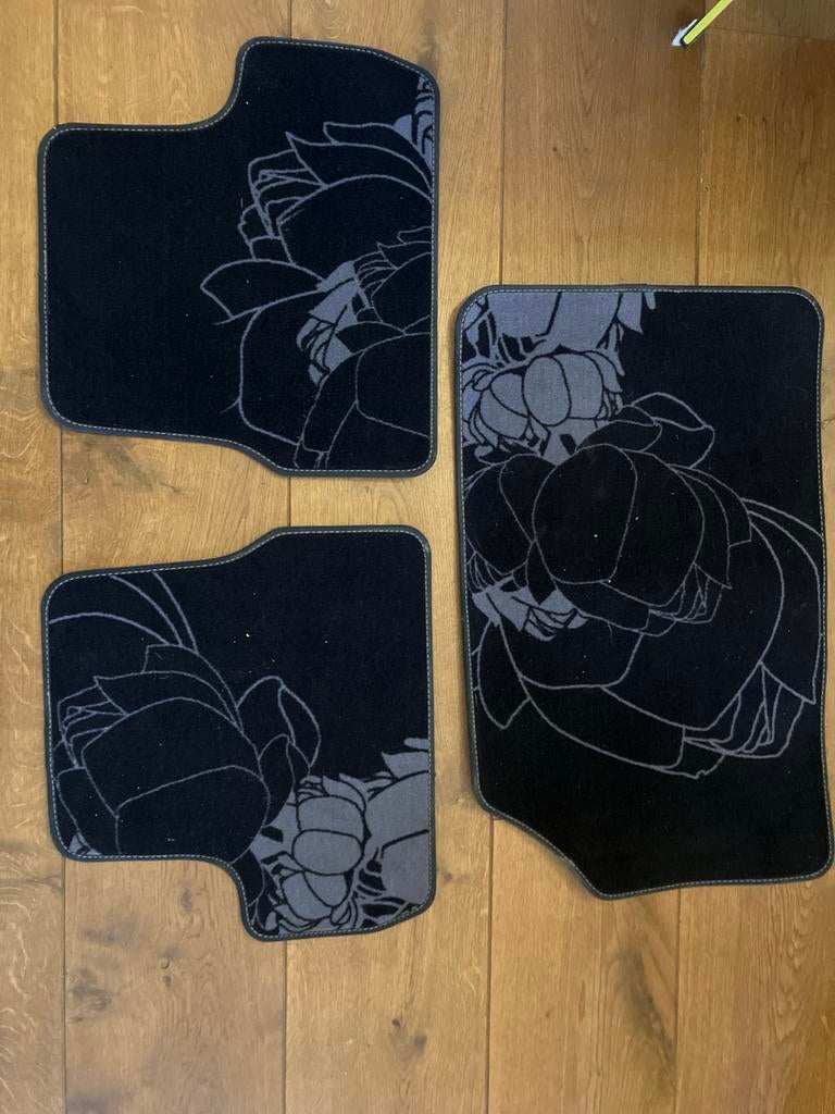 DS3 vloermatten set - Bloemen design, Ophalen of Verzenden, Zo goed als nieuw