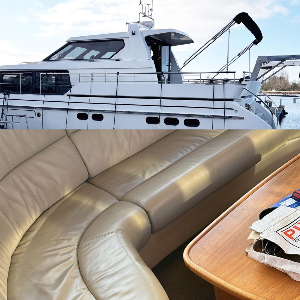 Yacht & Boot : Leder / leer interieur reparatie & onderhoud, Ophalen, Zo goed als nieuw, Onderhoud en Reparatie