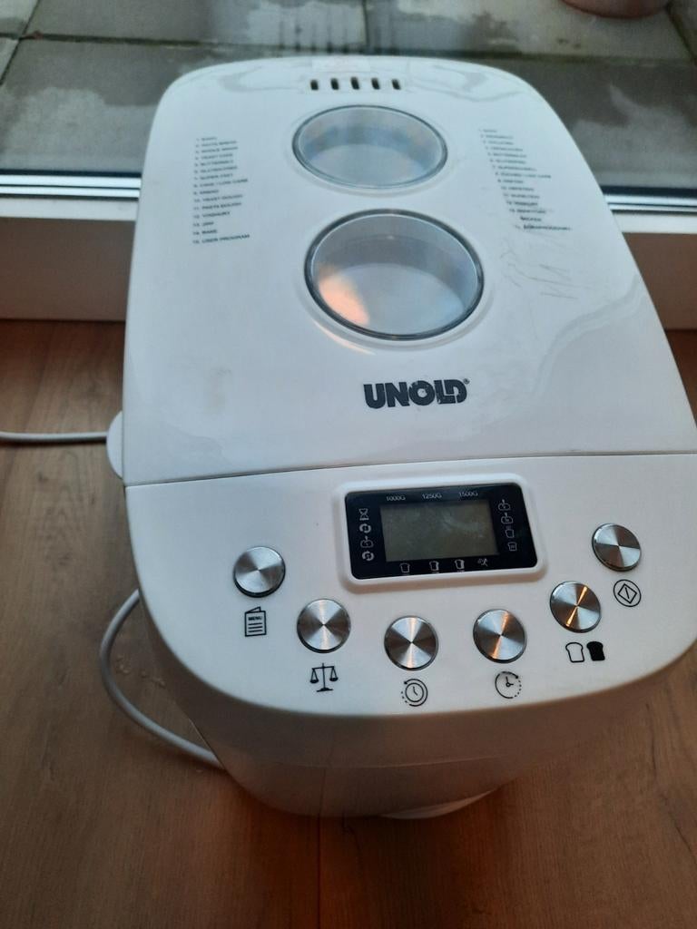 Unold Backmeister Big, Witgoed en Apparatuur, Broodbakmachines, Ophalen of Verzenden, Zo goed als nieuw