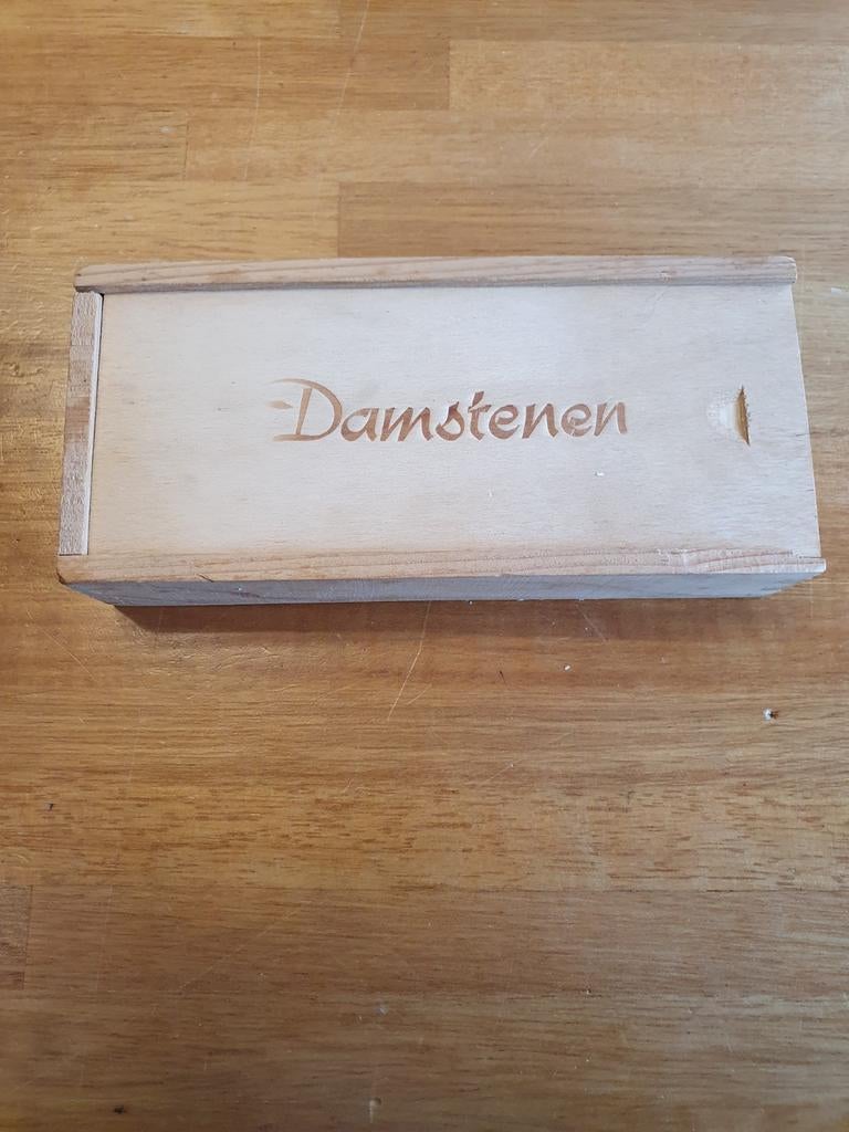 Damschijven, Damstenen, dammen, Hobby en Vrije tijd, Gezelschapsspellen | Bordspellen, Een of twee spelers, Ophalen of Verzenden