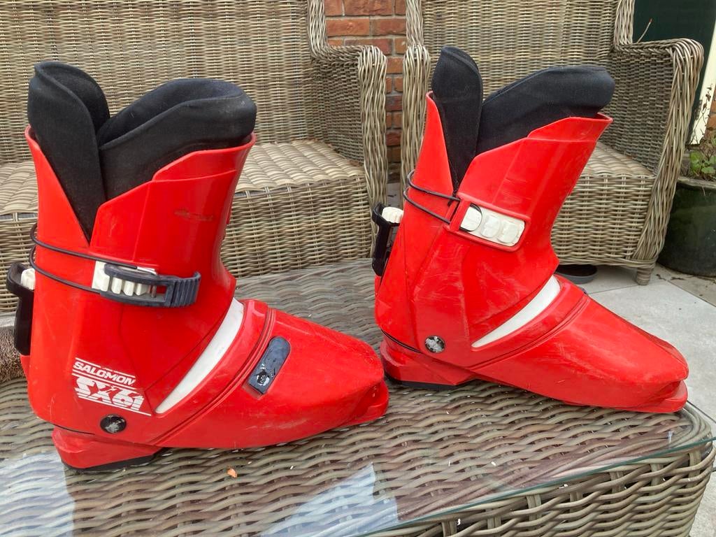 Salomon SX61 Ski Schoenen - Gebruikt, Sport en Fitness, Skiën en Langlaufen, 160 tot 180 cm, Gebruikt, Schoenen, Skiën