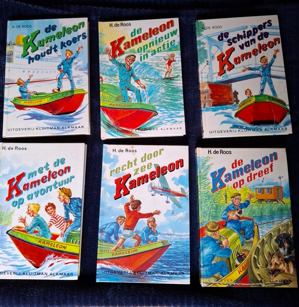 Kameleon boeken (H.de Roos), Ophalen of Verzenden, Gelezen, H de Roos