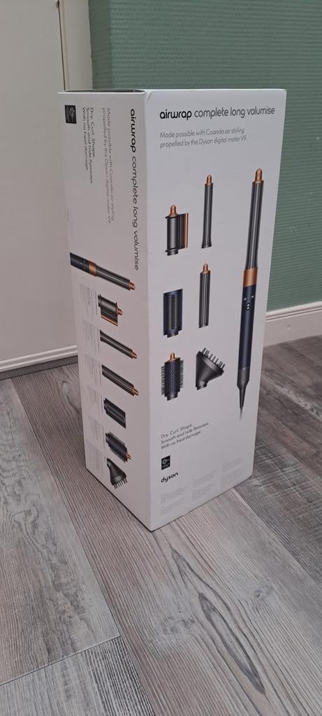 Nieuw! Dyson Airwrap Complete Long Multistyler Volumise V9, Sieraden, Tassen en Uiterlijk, Uiterlijk | Haarverzorging, Nieuw, Föhn of Haardroger