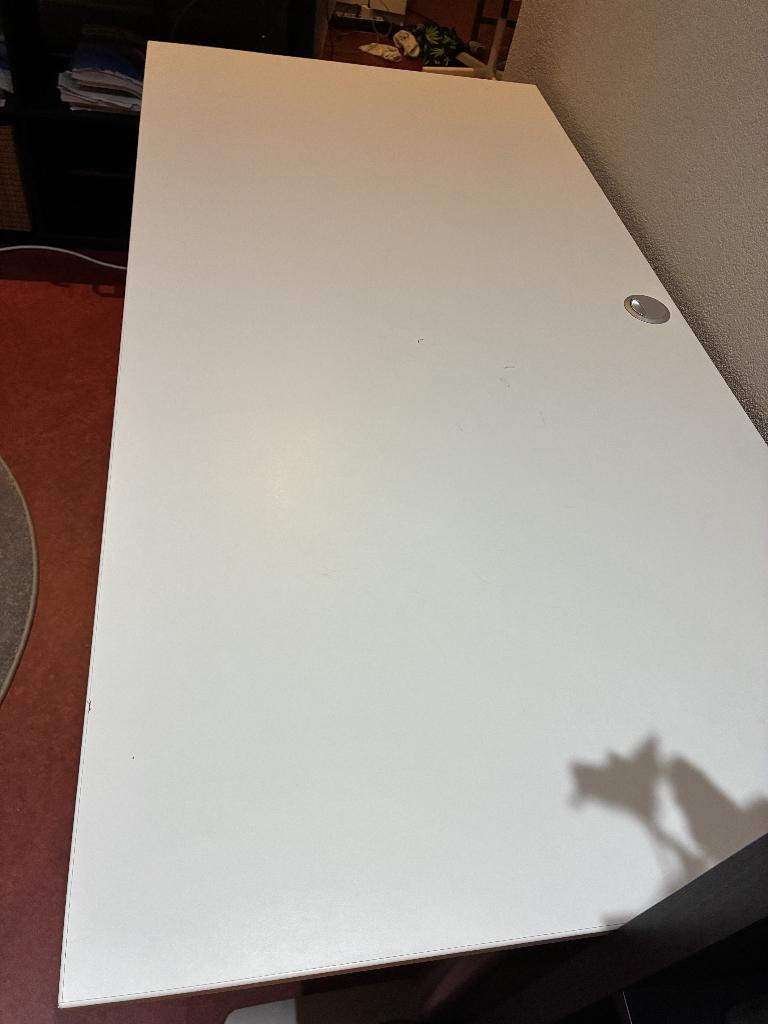 Ikea bekant bureau - 16080 cm, Ophalen of Verzenden, In hoogte verstelbaar, Gebruikt