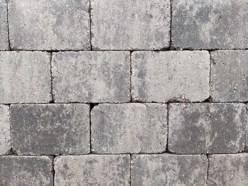 stonique trommel 21x14x7 cm grijs/zwart trommelsteen, Nieuw, Ophalen of Verzenden, 10 m² of meer, Beton