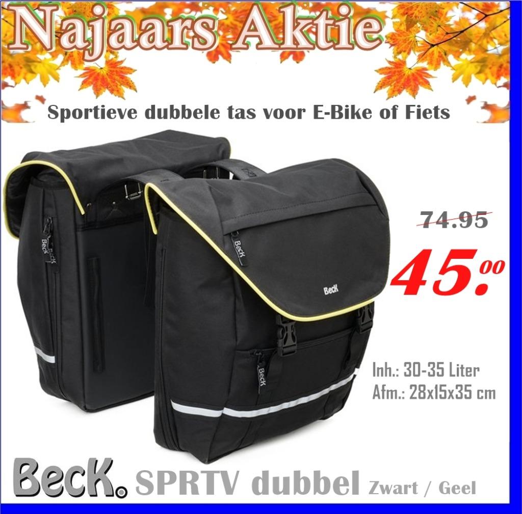Beck SPRTV; sportieve & trendy fietstas voor E-bike of fiets, Ophalen of Verzenden, Nieuw, Overige merken