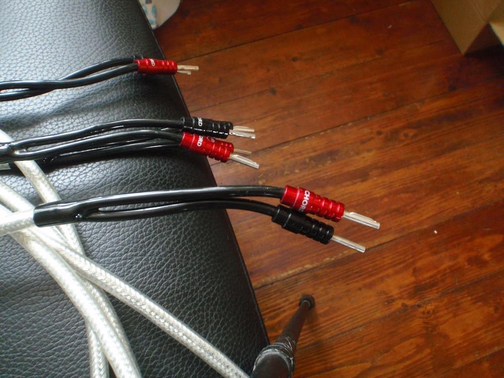 Chord ShawlineX luidsprekerkabel 9 meter in 3 delen., Ophalen of Verzenden, Zo goed als nieuw, 5 tot 10 meter, Luidsprekerkabel