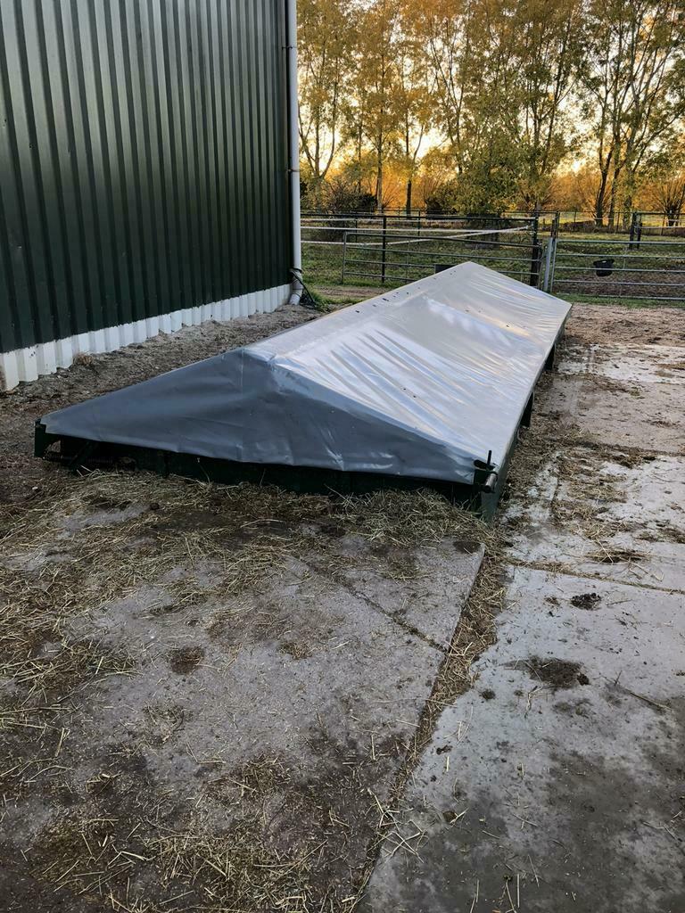 Mestcontainer met dak voor in de grond 30m3, Ophalen of Verzenden